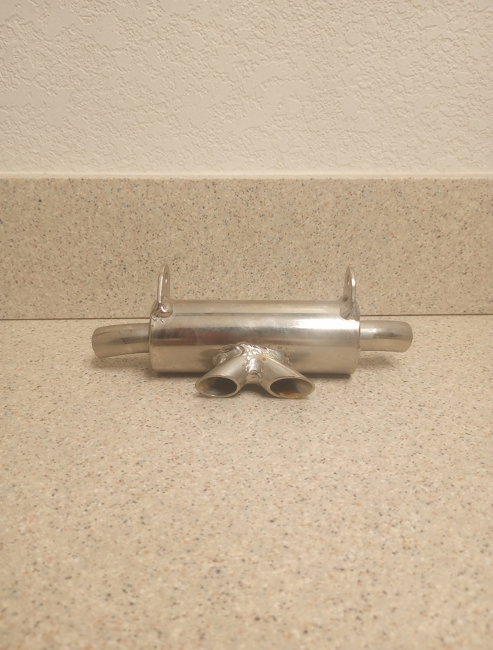 Jetpro Exhaust Pipe Slip On Silencer for 1/5 Scale RC Cars or Goped New w/ Rust
